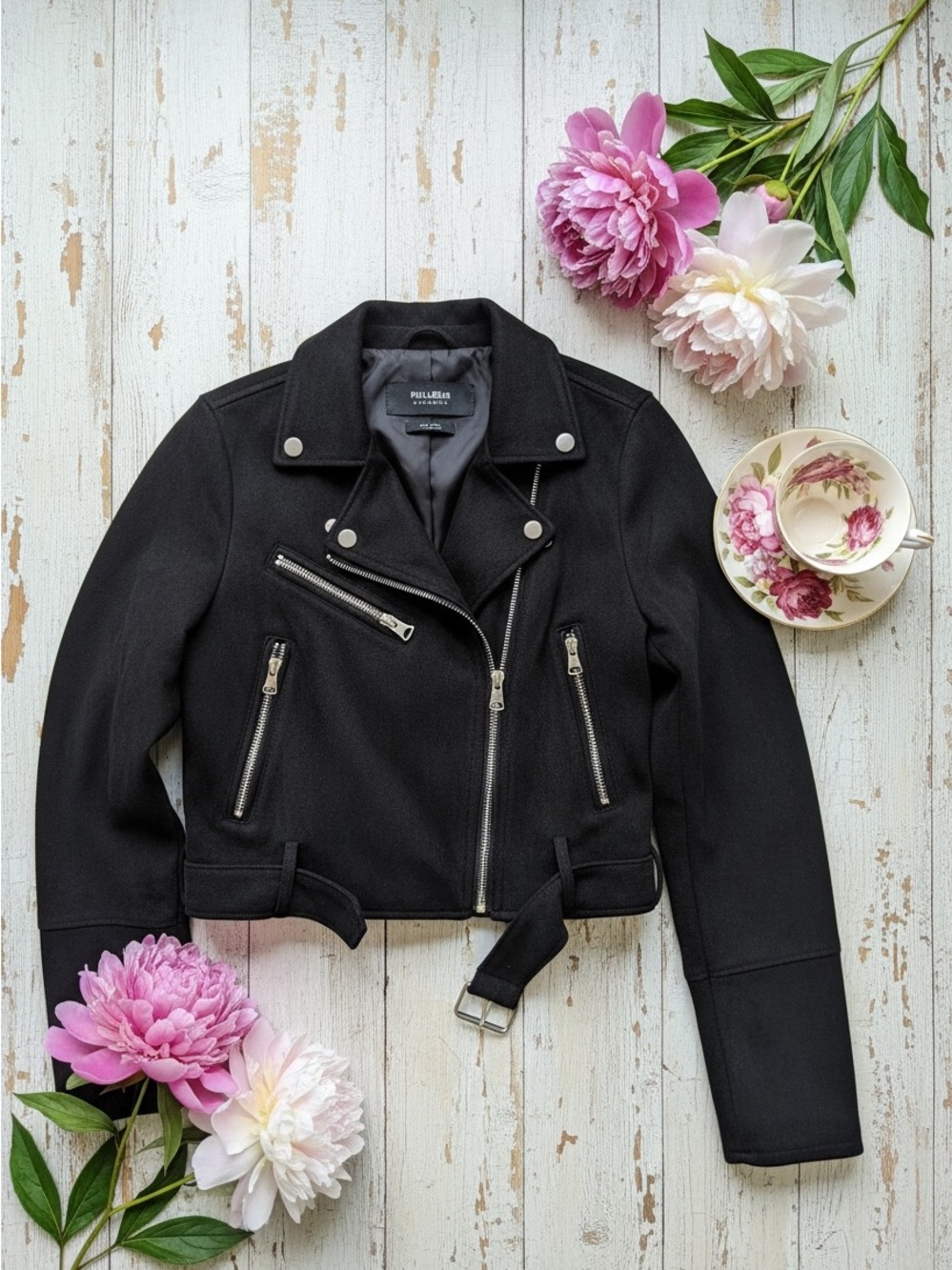Pull & Bear 🐻 faux suede jacket